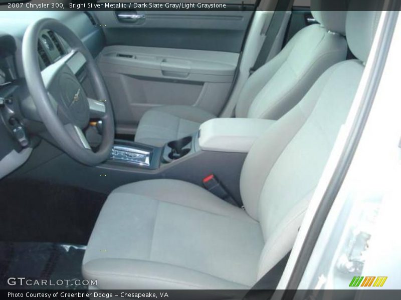 Bright Silver Metallic / Dark Slate Gray/Light Graystone 2007 Chrysler 300