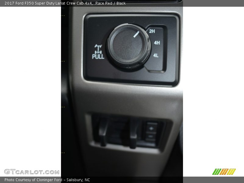 Race Red / Black 2017 Ford F350 Super Duty Lariat Crew Cab 4x4