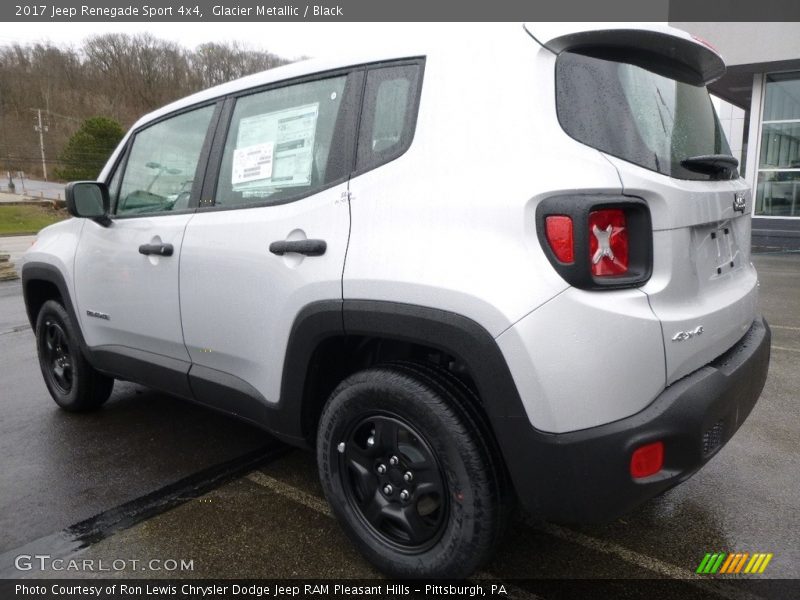 Glacier Metallic / Black 2017 Jeep Renegade Sport 4x4