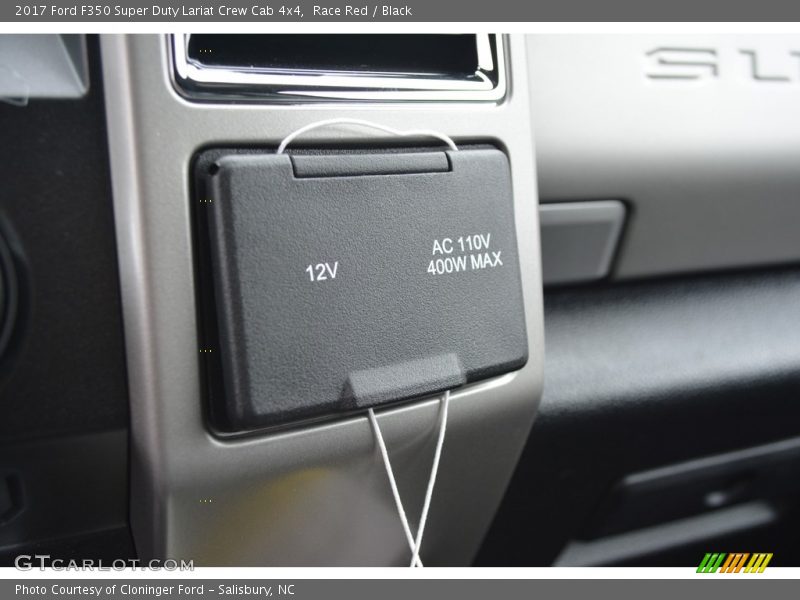 Race Red / Black 2017 Ford F350 Super Duty Lariat Crew Cab 4x4