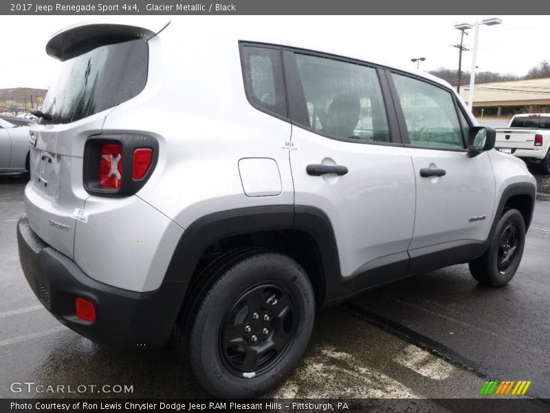 Glacier Metallic / Black 2017 Jeep Renegade Sport 4x4