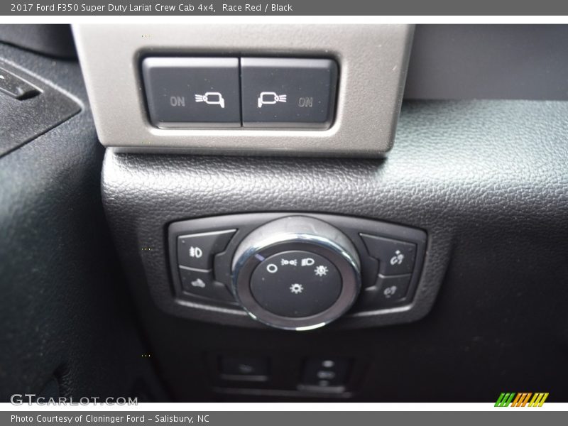 Race Red / Black 2017 Ford F350 Super Duty Lariat Crew Cab 4x4