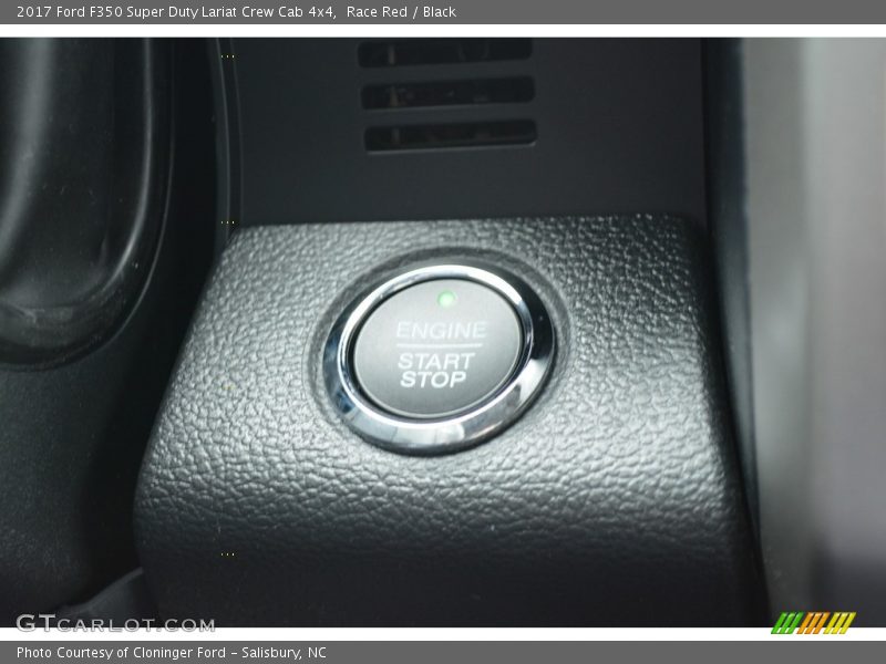 Race Red / Black 2017 Ford F350 Super Duty Lariat Crew Cab 4x4