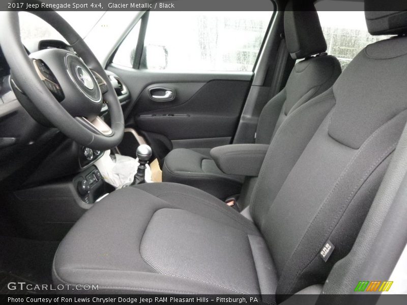 Glacier Metallic / Black 2017 Jeep Renegade Sport 4x4