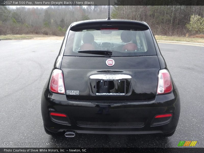 Nero Puro (Straight Black) / Nero (Black) 2017 Fiat 500 Pop