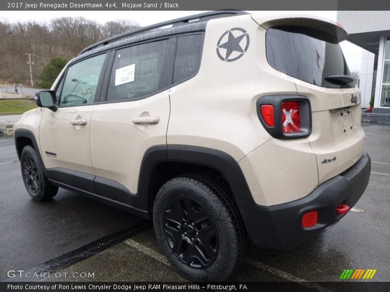Mojave Sand / Black 2017 Jeep Renegade Deserthawk 4x4