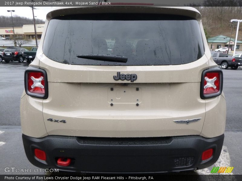 Mojave Sand / Black 2017 Jeep Renegade Deserthawk 4x4