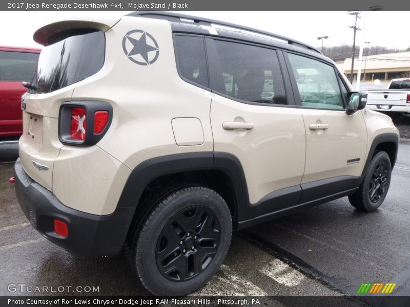 Mojave Sand / Black 2017 Jeep Renegade Deserthawk 4x4