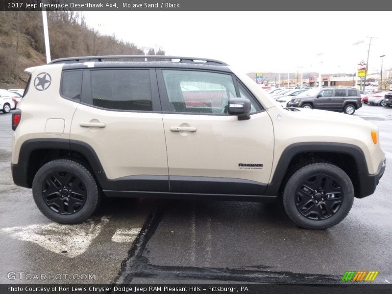Mojave Sand / Black 2017 Jeep Renegade Deserthawk 4x4