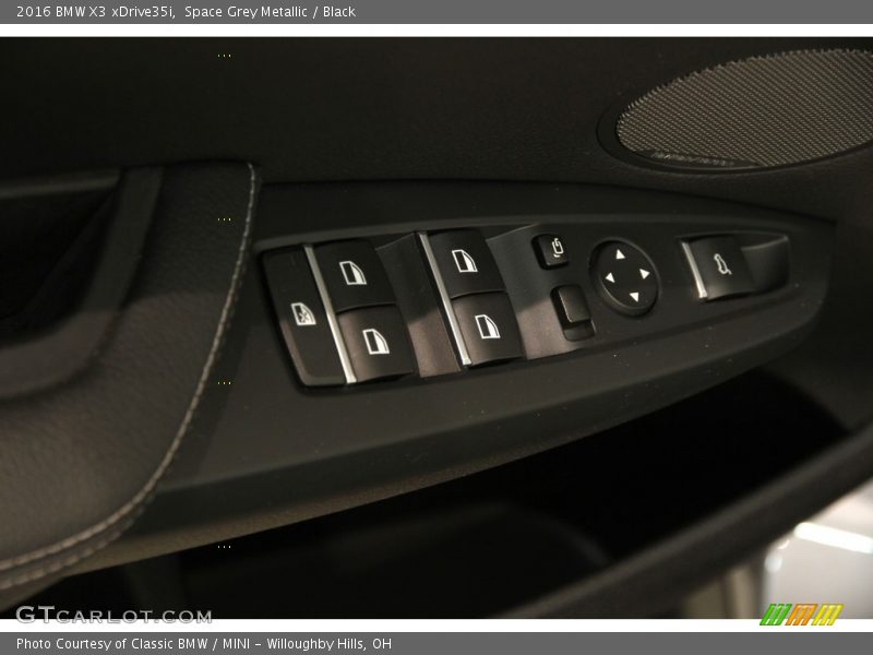 Space Grey Metallic / Black 2016 BMW X3 xDrive35i