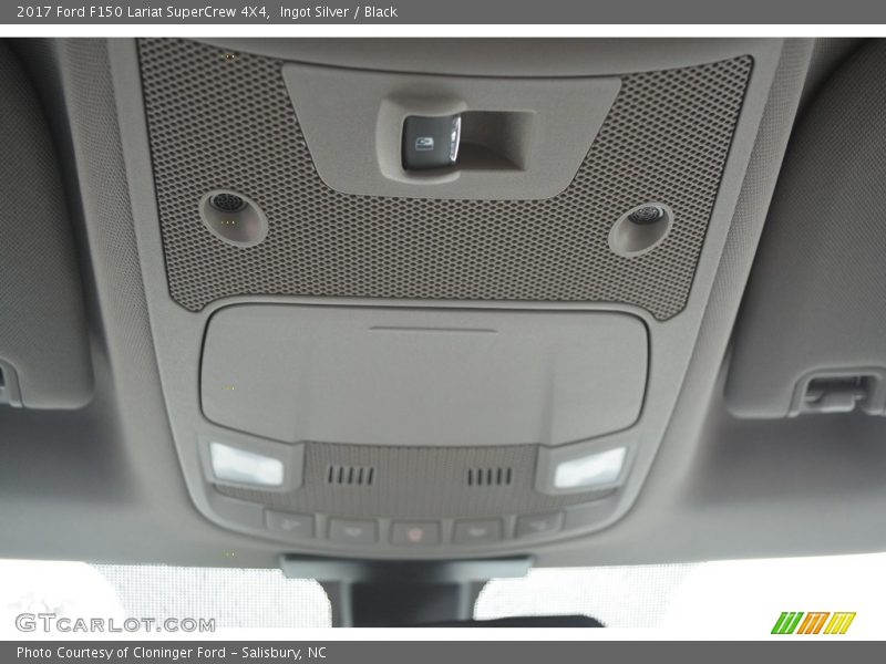 Ingot Silver / Black 2017 Ford F150 Lariat SuperCrew 4X4