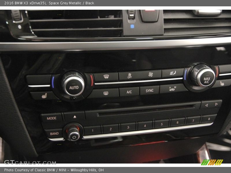 Space Grey Metallic / Black 2016 BMW X3 xDrive35i