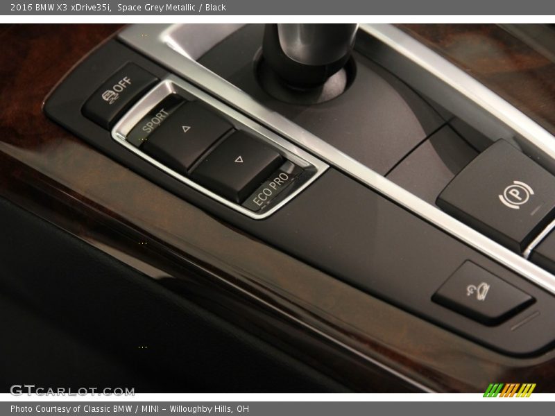 Space Grey Metallic / Black 2016 BMW X3 xDrive35i