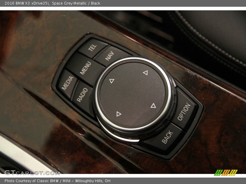 Space Grey Metallic / Black 2016 BMW X3 xDrive35i