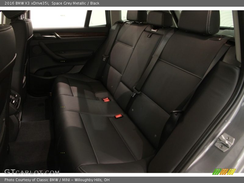 Space Grey Metallic / Black 2016 BMW X3 xDrive35i