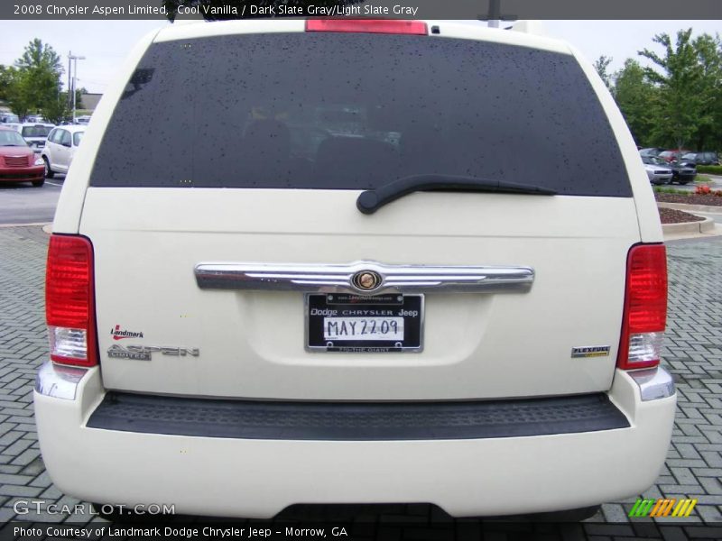 Cool Vanilla / Dark Slate Gray/Light Slate Gray 2008 Chrysler Aspen Limited