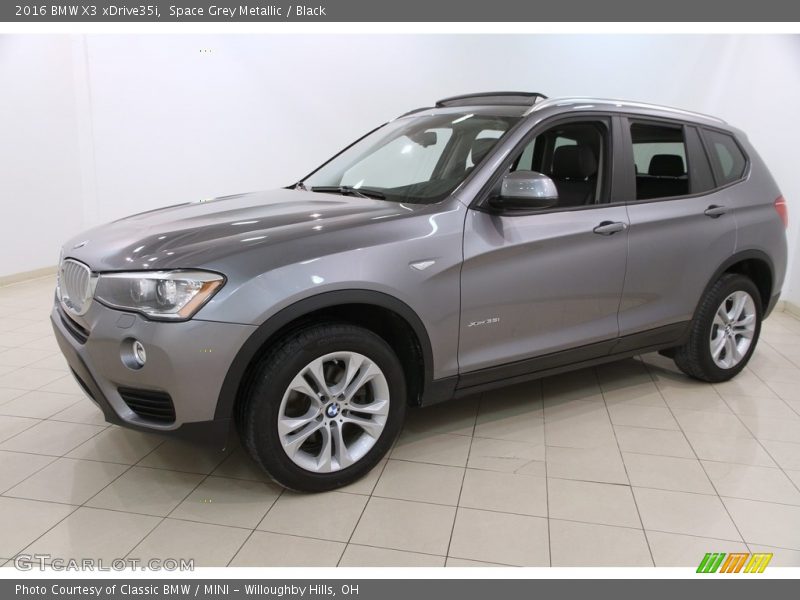 Space Grey Metallic / Black 2016 BMW X3 xDrive35i