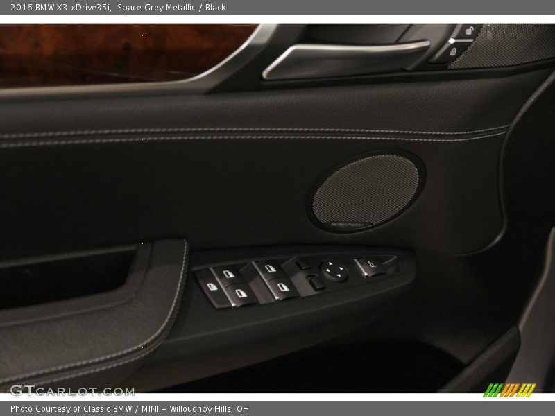 Space Grey Metallic / Black 2016 BMW X3 xDrive35i