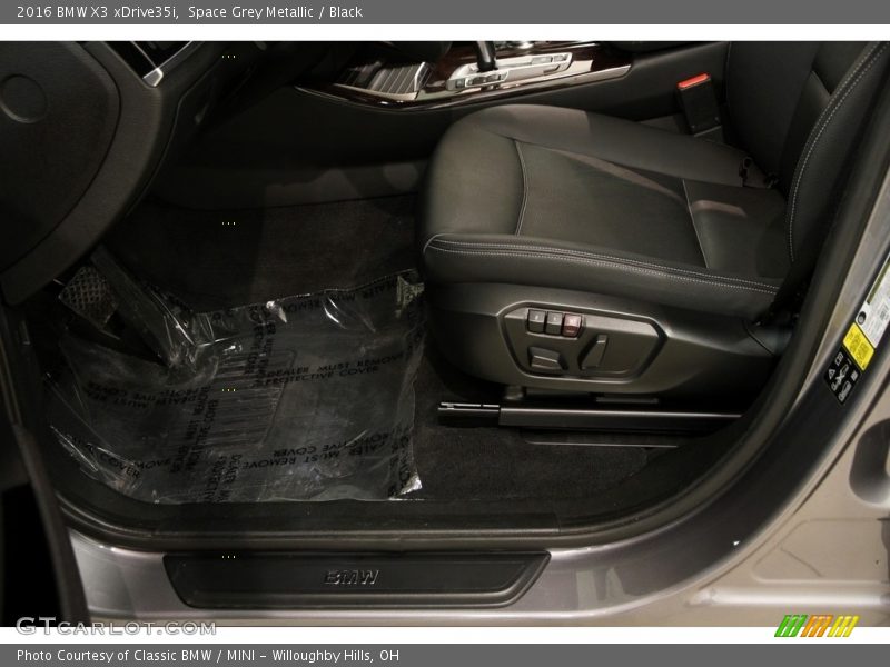 Space Grey Metallic / Black 2016 BMW X3 xDrive35i