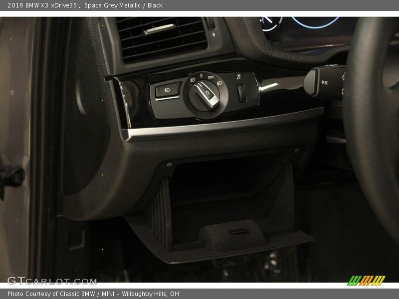 Space Grey Metallic / Black 2016 BMW X3 xDrive35i