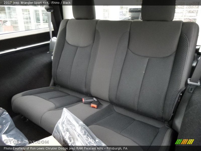 Rhino / Black 2017 Jeep Wrangler Sport 4x4