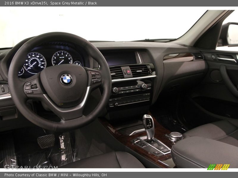 Space Grey Metallic / Black 2016 BMW X3 xDrive35i