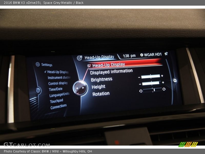 Space Grey Metallic / Black 2016 BMW X3 xDrive35i