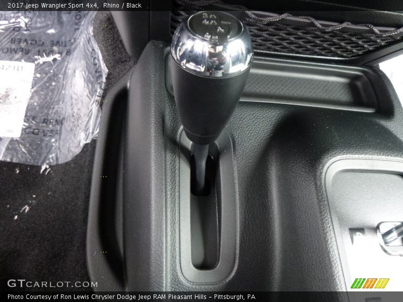 Rhino / Black 2017 Jeep Wrangler Sport 4x4