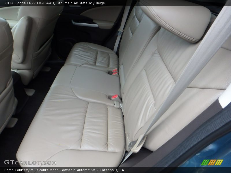 Mountain Air Metallic / Beige 2014 Honda CR-V EX-L AWD