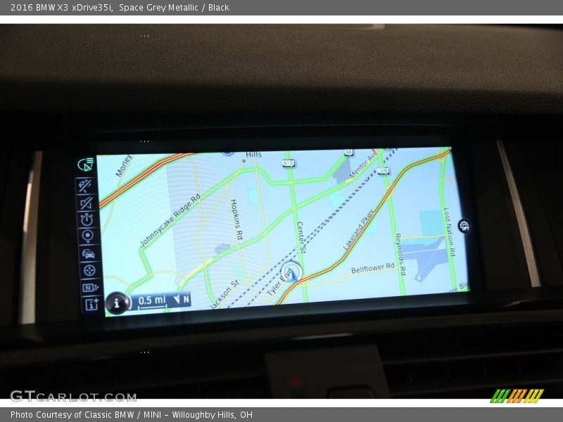 Space Grey Metallic / Black 2016 BMW X3 xDrive35i