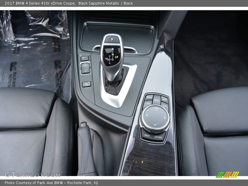 Black Sapphire Metallic / Black 2017 BMW 4 Series 430i xDrive Coupe