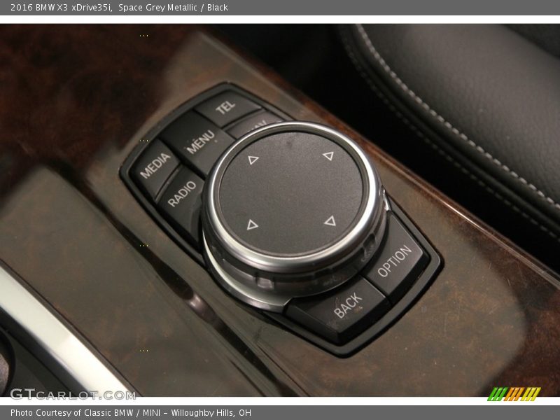 Space Grey Metallic / Black 2016 BMW X3 xDrive35i