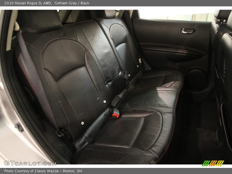 Gotham Gray / Black 2010 Nissan Rogue SL AWD