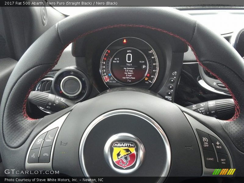  2017 500 Abarth Abarth Gauges