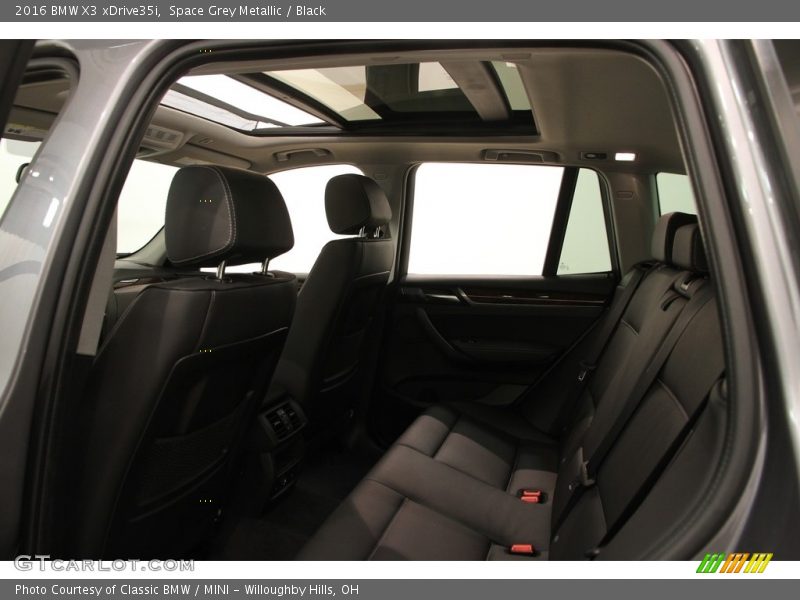 Space Grey Metallic / Black 2016 BMW X3 xDrive35i