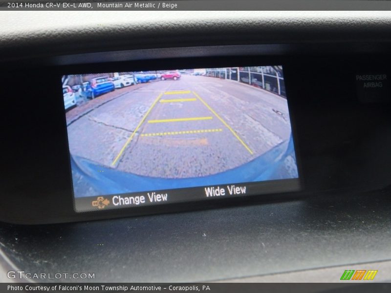 Mountain Air Metallic / Beige 2014 Honda CR-V EX-L AWD