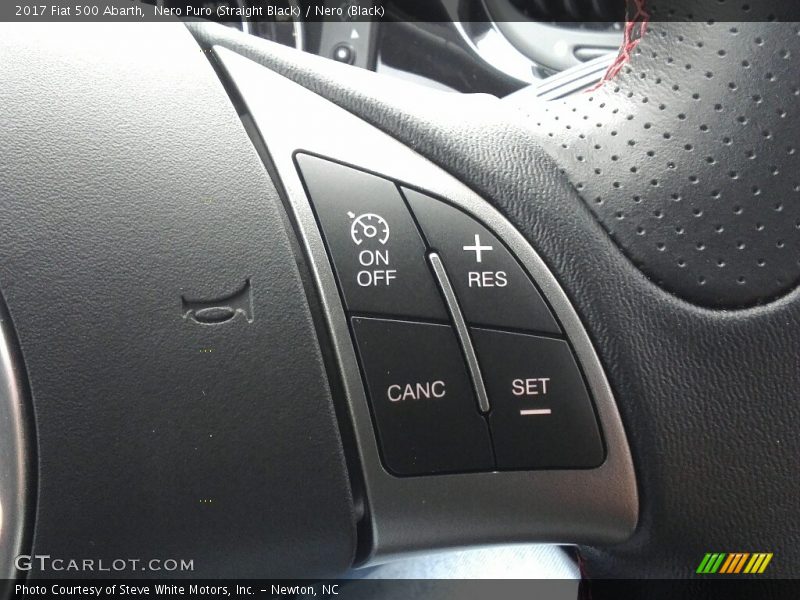Controls of 2017 500 Abarth