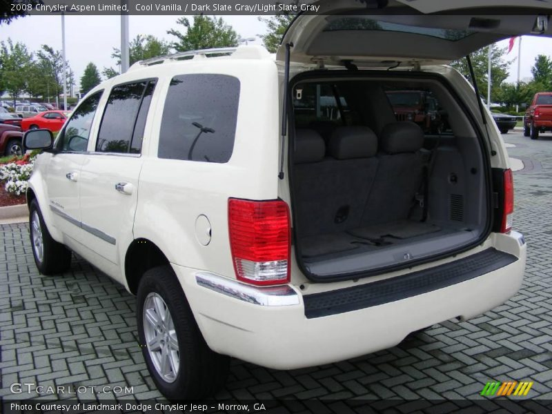 Cool Vanilla / Dark Slate Gray/Light Slate Gray 2008 Chrysler Aspen Limited