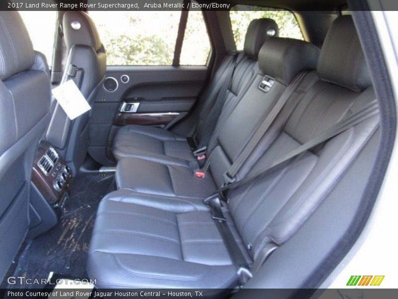 Aruba Metallic / Ebony/Ebony 2017 Land Rover Range Rover Supercharged