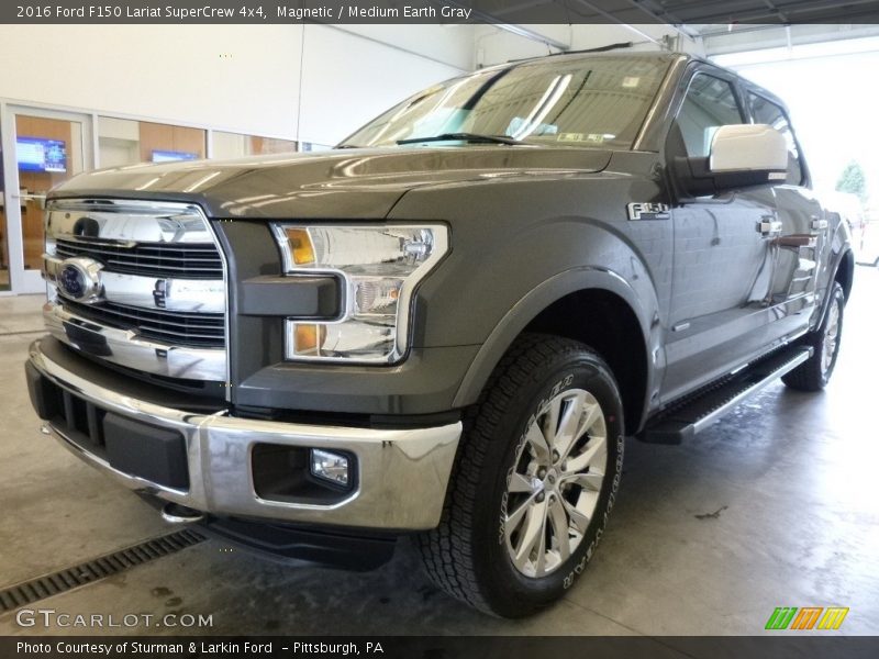 Magnetic / Medium Earth Gray 2016 Ford F150 Lariat SuperCrew 4x4