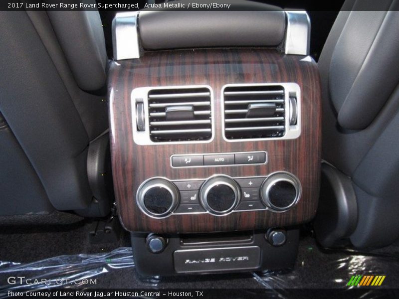 Aruba Metallic / Ebony/Ebony 2017 Land Rover Range Rover Supercharged
