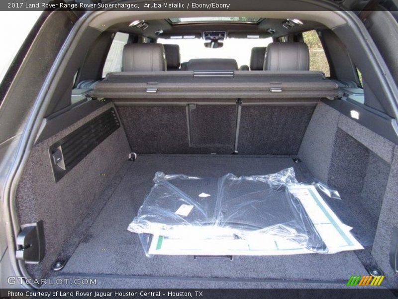 Aruba Metallic / Ebony/Ebony 2017 Land Rover Range Rover Supercharged