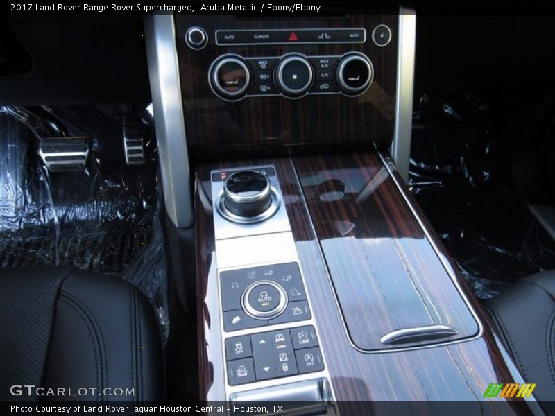Aruba Metallic / Ebony/Ebony 2017 Land Rover Range Rover Supercharged