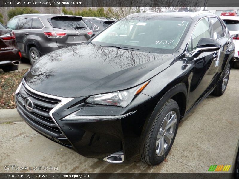 Obsidian / Black 2017 Lexus NX 200t AWD