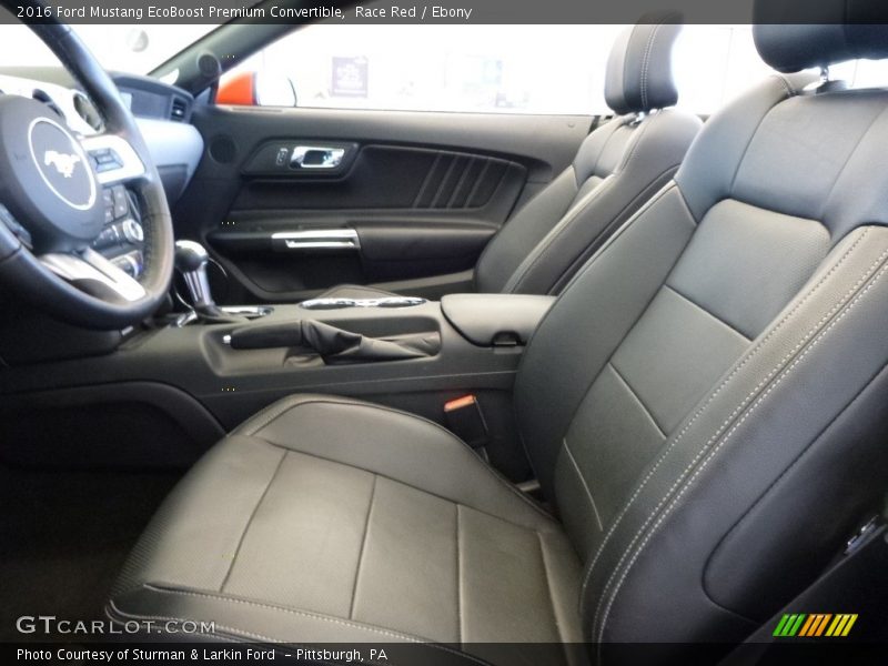Race Red / Ebony 2016 Ford Mustang EcoBoost Premium Convertible