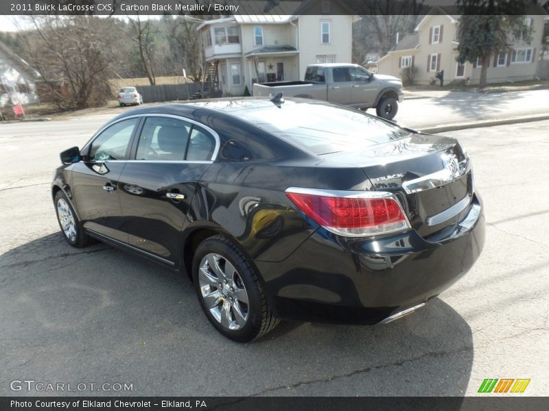 Carbon Black Metallic / Ebony 2011 Buick LaCrosse CXS