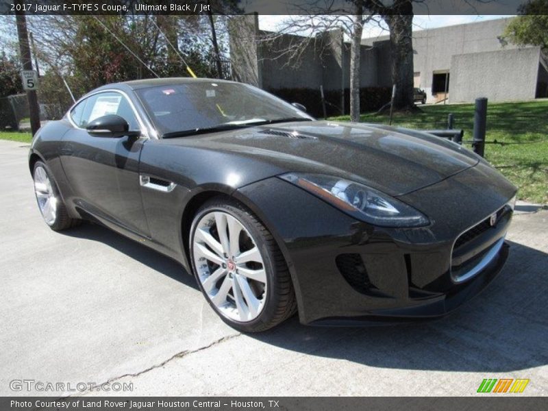 Ultimate Black / Jet 2017 Jaguar F-TYPE S Coupe