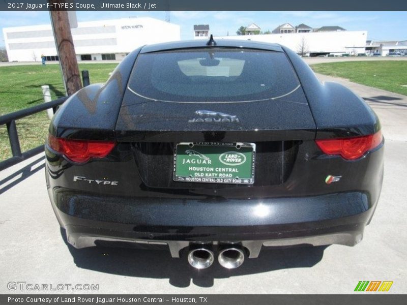 Ultimate Black / Jet 2017 Jaguar F-TYPE S Coupe