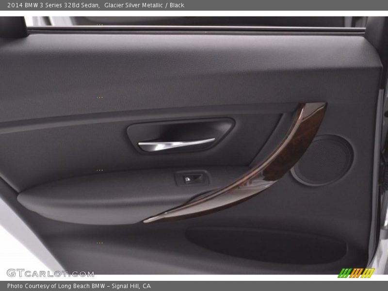 Glacier Silver Metallic / Black 2014 BMW 3 Series 328d Sedan