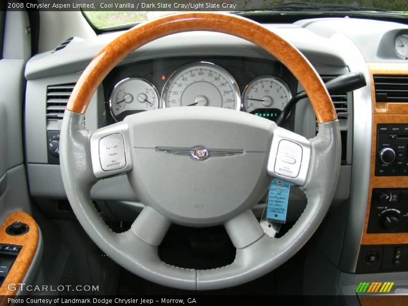 Cool Vanilla / Dark Slate Gray/Light Slate Gray 2008 Chrysler Aspen Limited